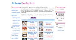 Desktop Screenshot of botezulperfect.ro